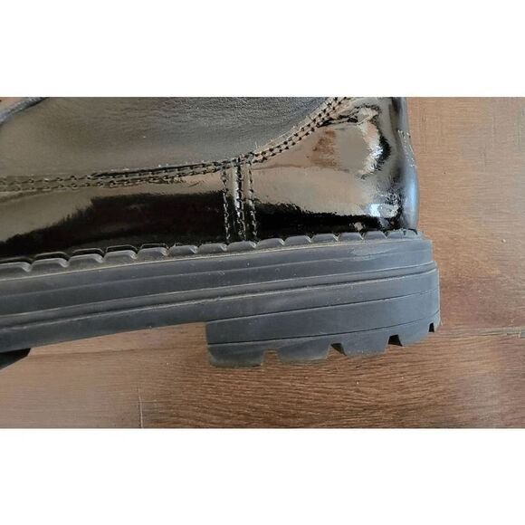 Karl Lagerfeld kids lace-up leather boot US size 2/CM21/UK1/EUR33 - Picture 7 of 12